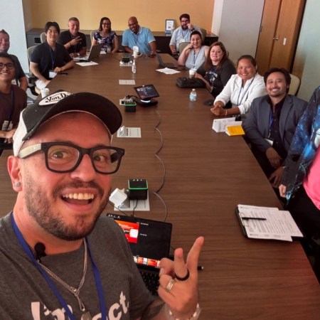 Group photo of M365 NYC session.